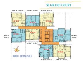 Căn hộ tầng 18 Block A2 dự án Xi Grand Court