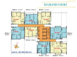 Căn hộ tầng 20,21 Block A2 dự án Xi Grand Court