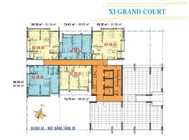 Căn hộ tầng 28 Block A2 dự án Xi Grand Court