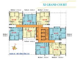 Căn hộ tầng 9,10 Block A2 dự án Xi Grand Court