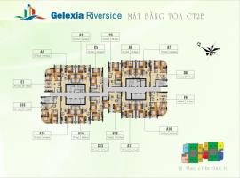 Mặt bằng tầng điển hình toàn CT2B dự án Gelexia Ri