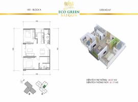 Căn hộ A7 dự án Eco Green