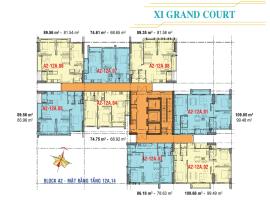 Căn hộ tầng 12A,14 Block A2 dự án Xi Grand Court